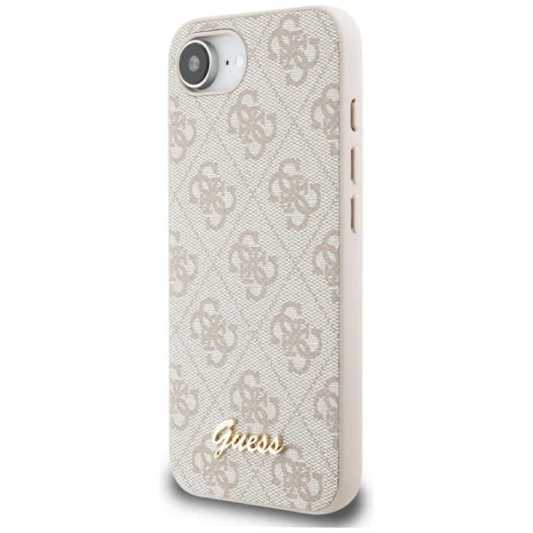 Guess 4G Script Logo MagSafe iPhone 16e Case - Pinkeng
