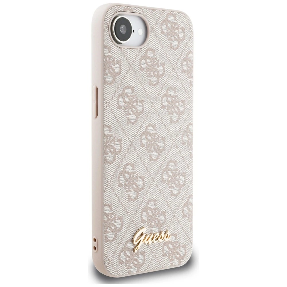 Guess 4G Script Logo MagSafe iPhone 16e Case - Pinkeng