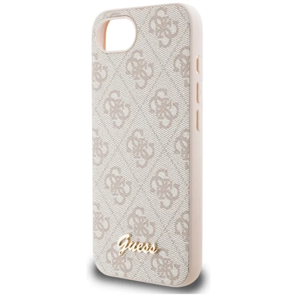 Guess 4G Script Logo MagSafe iPhone 16e Case - Pinkeng