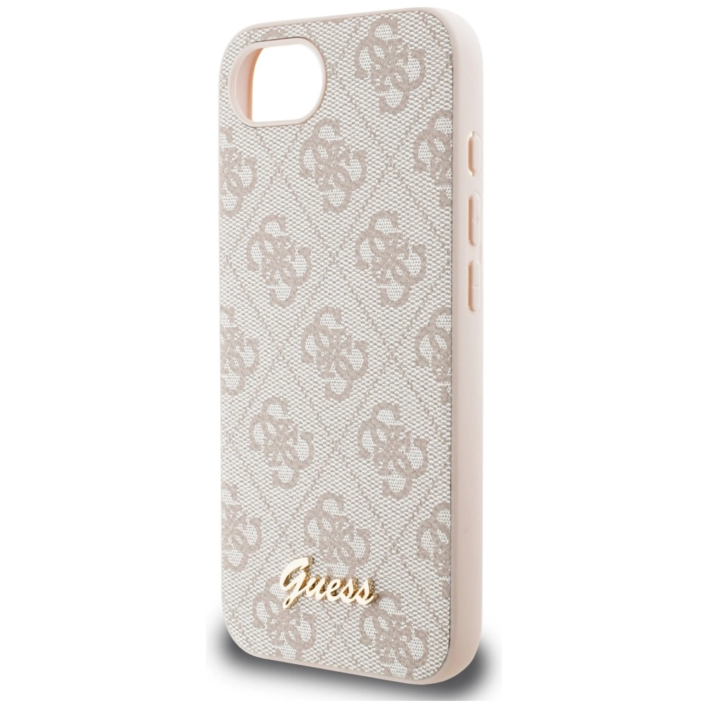 Guess 4G Script Logo MagSafe iPhone 16e Case - Pinkeng