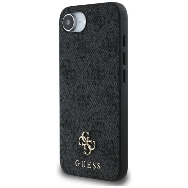 Guess 4G Small 4G and Classic MagSafe case for iPhone 16e - blackeng