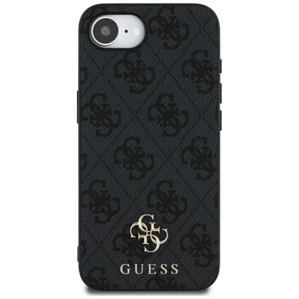 Guess 4G Small 4G and Classic MagSafe case for iPhone 16e - blackeng