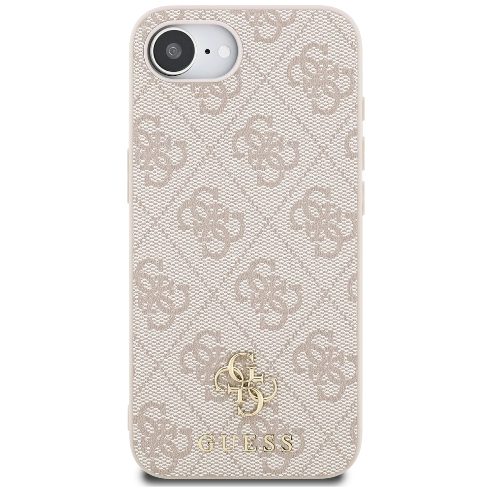 Guess 4G Small 4G and Classic MagSafe case for iPhone 16e - pinkeng