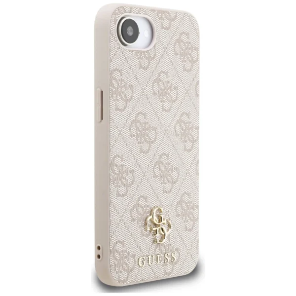 Guess 4G Small 4G and Classic MagSafe case for iPhone 16e - pinkeng