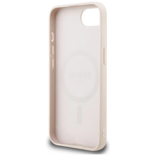 Guess 4G Small 4G and Classic MagSafe case for iPhone 16e - pinkeng
