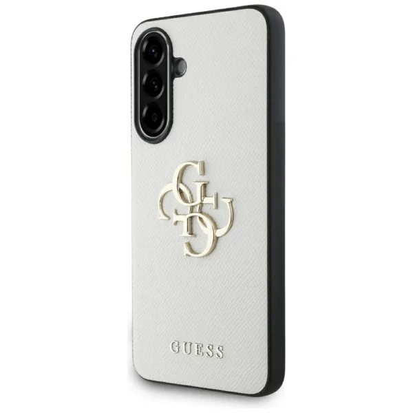 Guess Grained Big 4G Logo Small Classic Logo case for Samsung Galaxy A56 - beigeeng