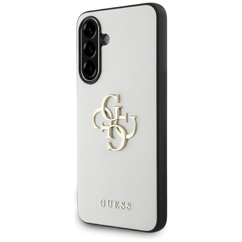 Guess Grained Big 4G Logo Small Classic Logo case for Samsung Galaxy A56 - beigeeng