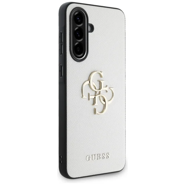 Guess Grained Big 4G Logo Small Classic Logo case for Samsung Galaxy A56 - beigeeng