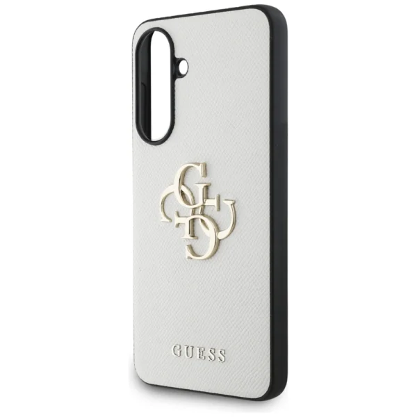 Guess Grained Big 4G Logo Small Classic Logo case for Samsung Galaxy A56 - beigeeng