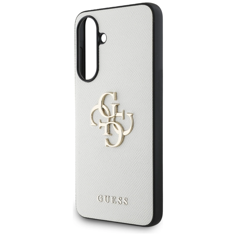 Guess Grained Big 4G Logo Small Classic Logo case for Samsung Galaxy A56 - beigeeng