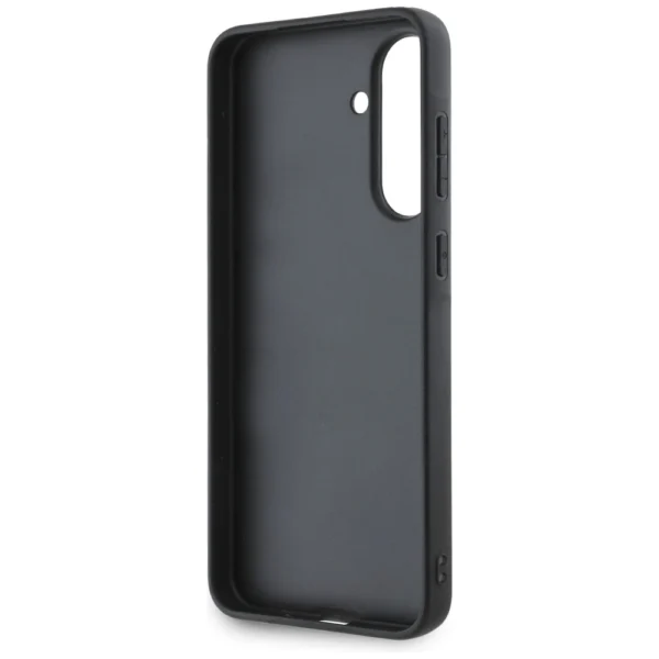Karl Lagerfeld Saffiano Metal Logo Case for Samsung Galaxy A56 - Pinkeng