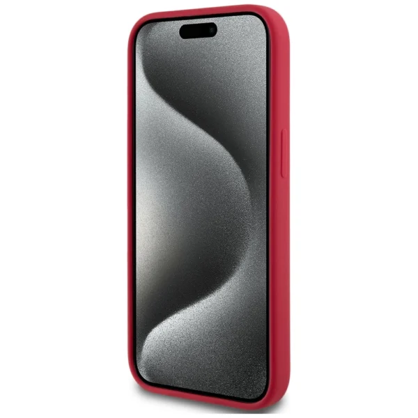 Karl Lagerfeld Silicone Karl&Choupette Heads Ring MagSafe iPhone 15 Case - Redeng