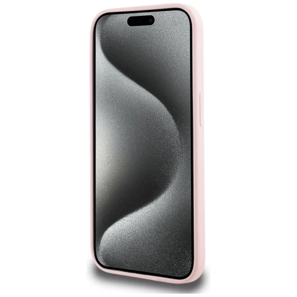 Karl Lagerfeld Silicone Karl&Choupette MagSafe Case for iPhone 14 Pro Max - Pinkeng