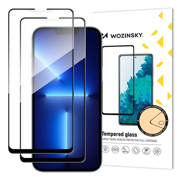 Wozinsky Full Glue Tempered Glass for Samsung Galaxy M16, 2-packeng