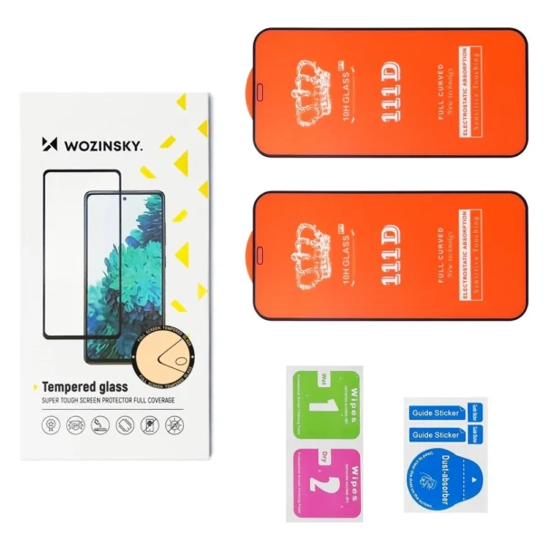 Wozinsky Full Glue Tempered Glass for Samsung Galaxy M16, 2-packeng