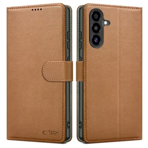Tech-Protect Wallet Case for Samsung Galaxy A56 5G - Browneng