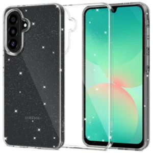 Tech-Protect FlexAir Case for Samsung Galaxy A26 5G - Clear-Glittereng