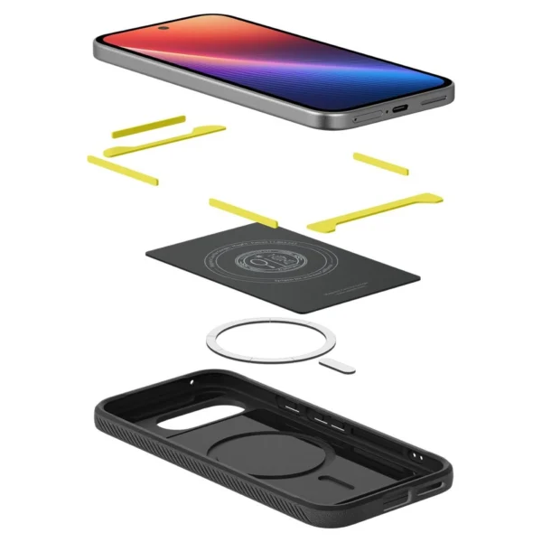 Spigen Rugged Armor Mag MagSafe Case for Google Pixel 9A - Matte Blackeng