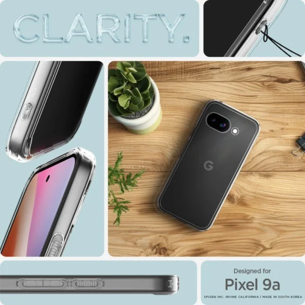 Spigen Ultra Hybrid Case for Google Pixel 9A - Cleareng