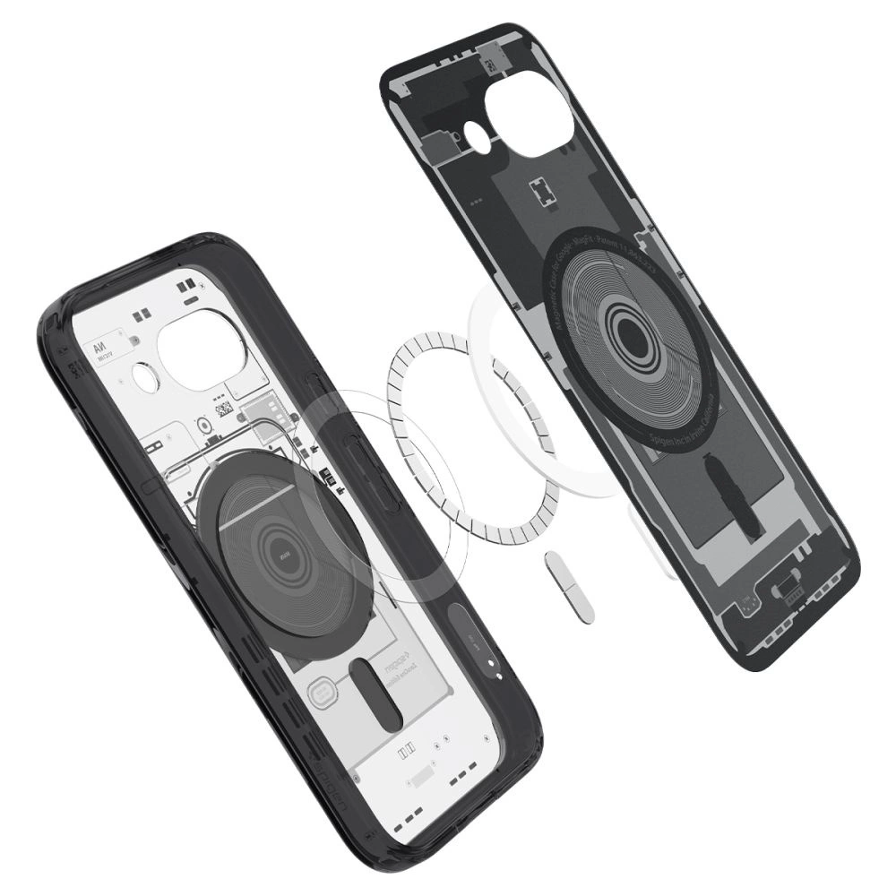 Spigen Ultra Hybrid Mag MagSafe Case for Google Pixel 9A Zero One - Blackeng