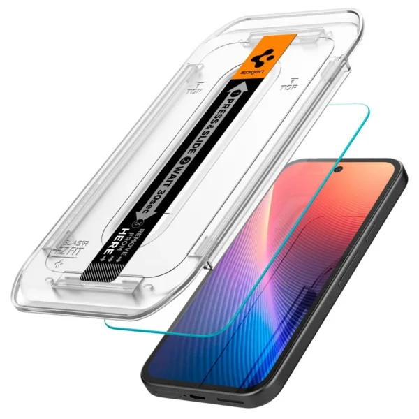 Spigen Glas.TR "Ez Fit" Tempered Glass 2-pack for Google Pixel 9A - Cleareng
