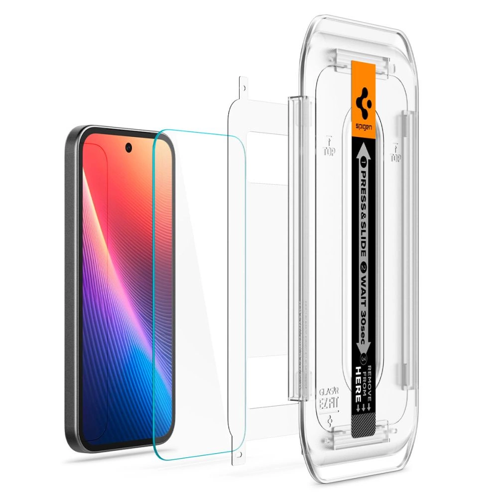 Spigen Glas.TR "Ez Fit" Tempered Glass 2-pack for Google Pixel 9A - Cleareng