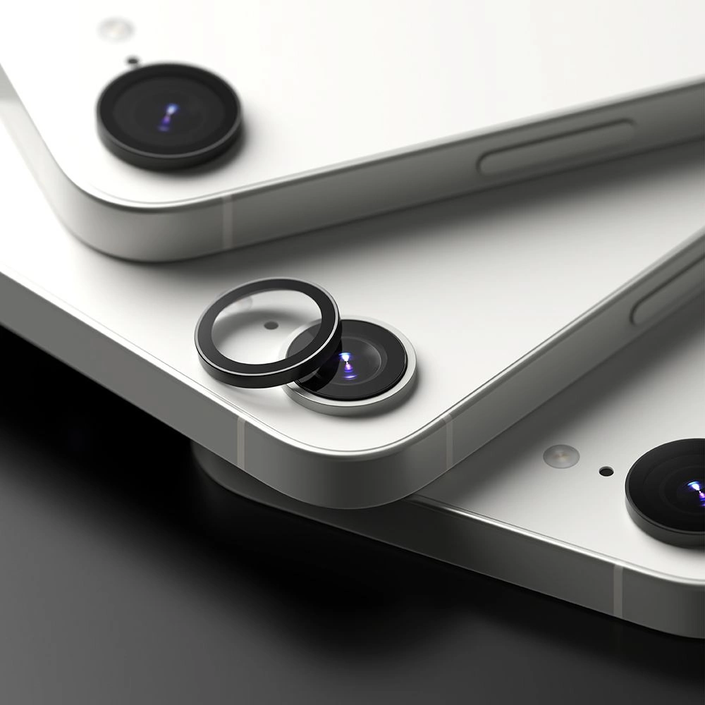 Ringke Camera Frame Protector 2-pack for iPhone 16e - Blackeng