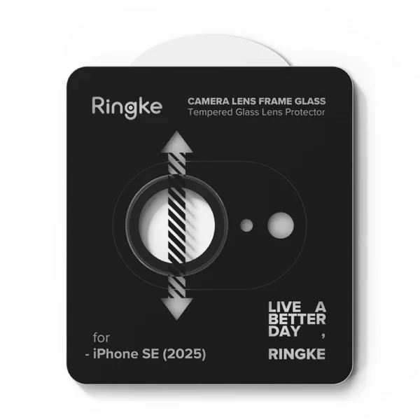 Ringke Camera Frame Protector 2-pack for iPhone 16e - Blackeng