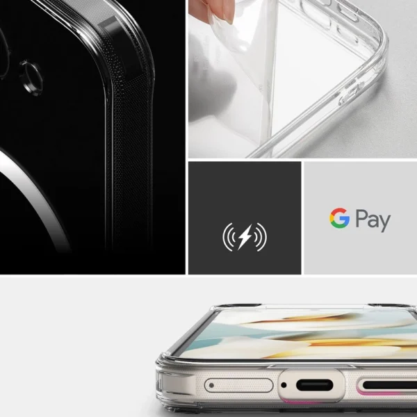 Ringke Fusion Magnetic MagSafe Case for Google Pixel 9A - Cleareng
