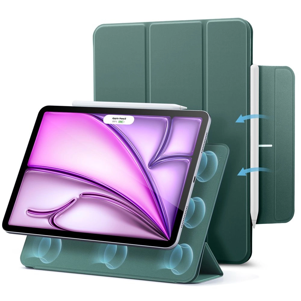 ESR Rebound Magnetic Case for iPad Pro 12.9” 2020 / 2021 / 2022 / iPad Air 13” 2024 / 2025 - Greeneng