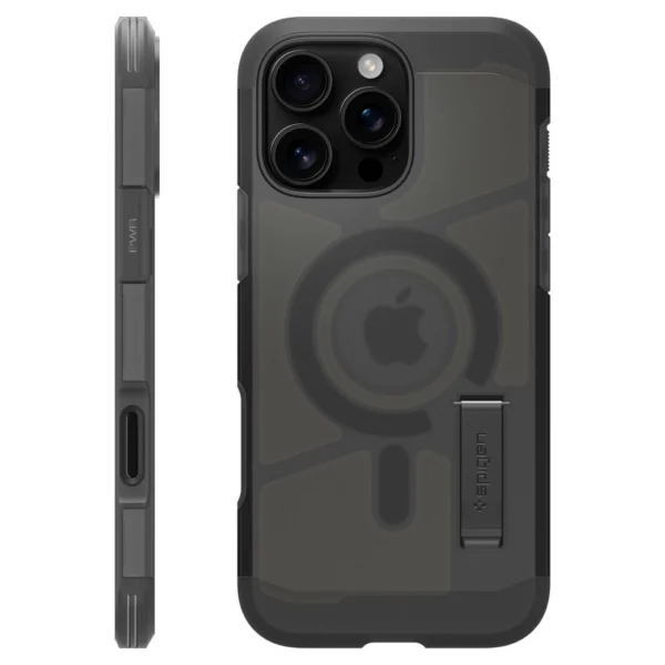 Spigen Tough Armor "T" Mag MagSafe case for iPhone 16 Pro - blackeng