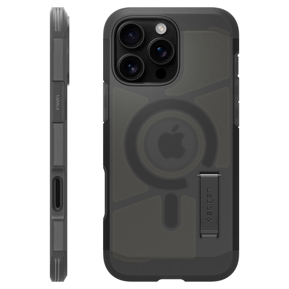 Spigen Tough Armor "T" Mag MagSafe case for iPhone 16 Pro - blackeng