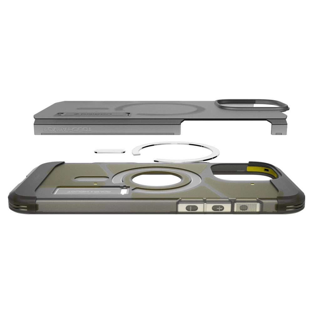 Spigen Tough Armor "T" Mag MagSafe case for iPhone 16 Pro - blackeng