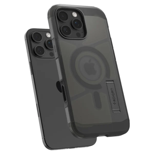 Spigen Tough Armor "T" Mag MagSafe case for iPhone 16 Pro Max - blackeng