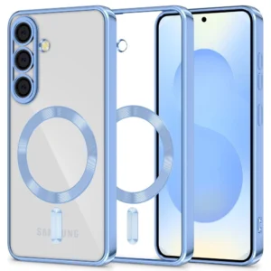 Tech-Protect MagFlex MagSafe Case for Samsung Galaxy S25 - Clear Blueeng