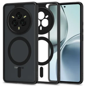 Tech-Protect MagMat MagSafe Case for Realme 14 Pro 5G - Matte Blackeng