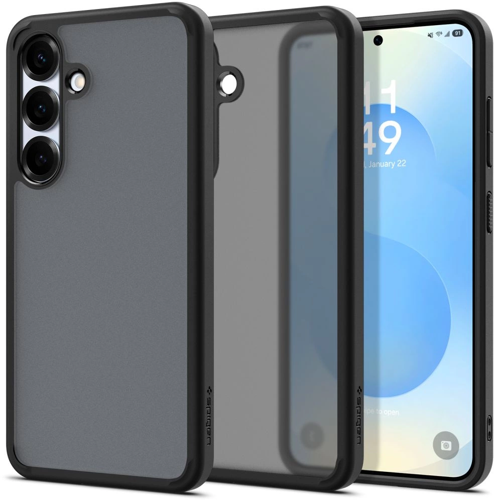 Spigen Ultra Hybrid Case for Samsung Galaxy S25 - Blackeng