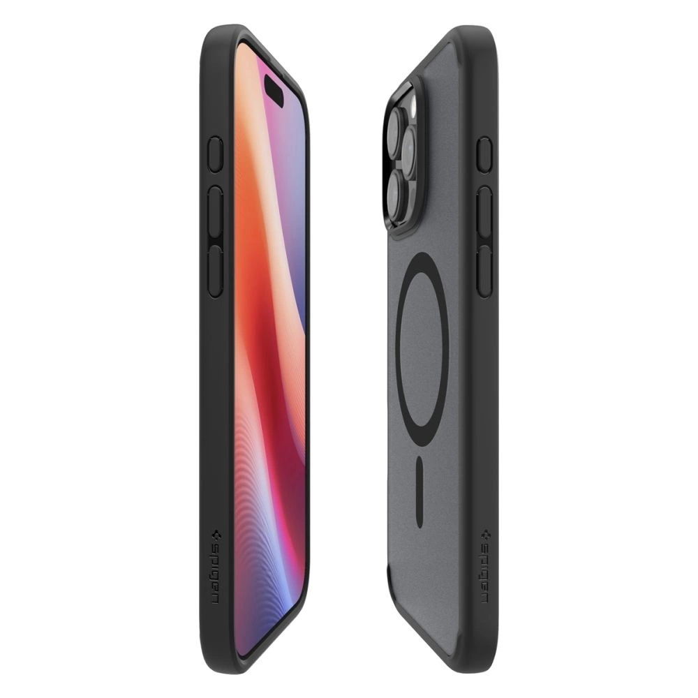 Spigen Ultra Hybrid Mag Case with MagSafe for iPhone 16 Pro - Blackeng