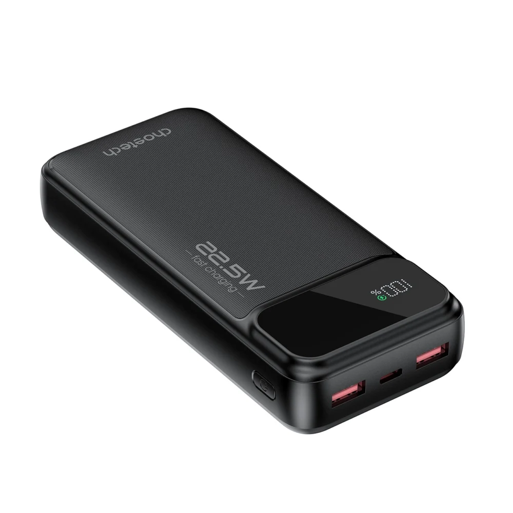 Powerbank Choetech B729 20000mAh 22.5W PD USB-A / USB-C - blackeng