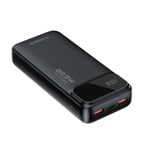 Powerbank Choetech B729 20000mAh 22.5W PD USB-A / USB-C - blackeng