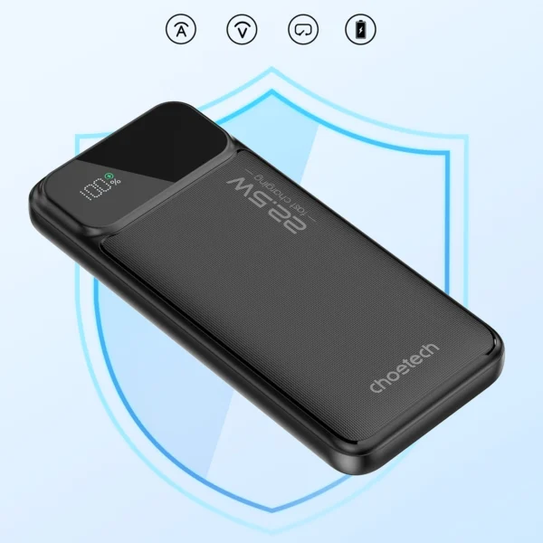 Powerbank Choetech B729 20000mAh 22.5W PD USB-A / USB-C - blackeng