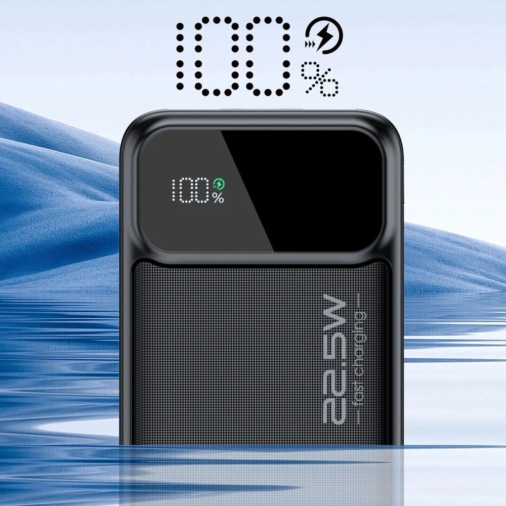 Powerbank Choetech B729 20000mAh 22.5W PD USB-A / USB-C - blackeng
