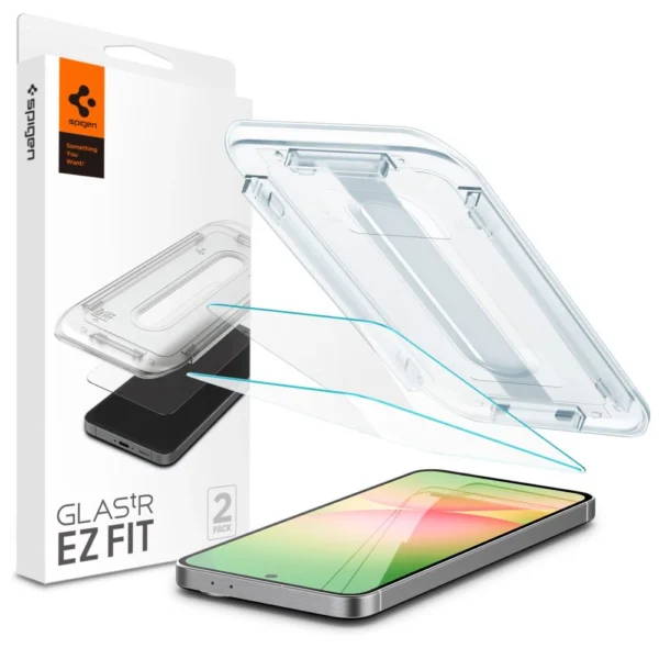 Spigen Glas.tR EZ Fit Tempered Glass for Samsung Galaxy S24 FE (2 pcs.)eng