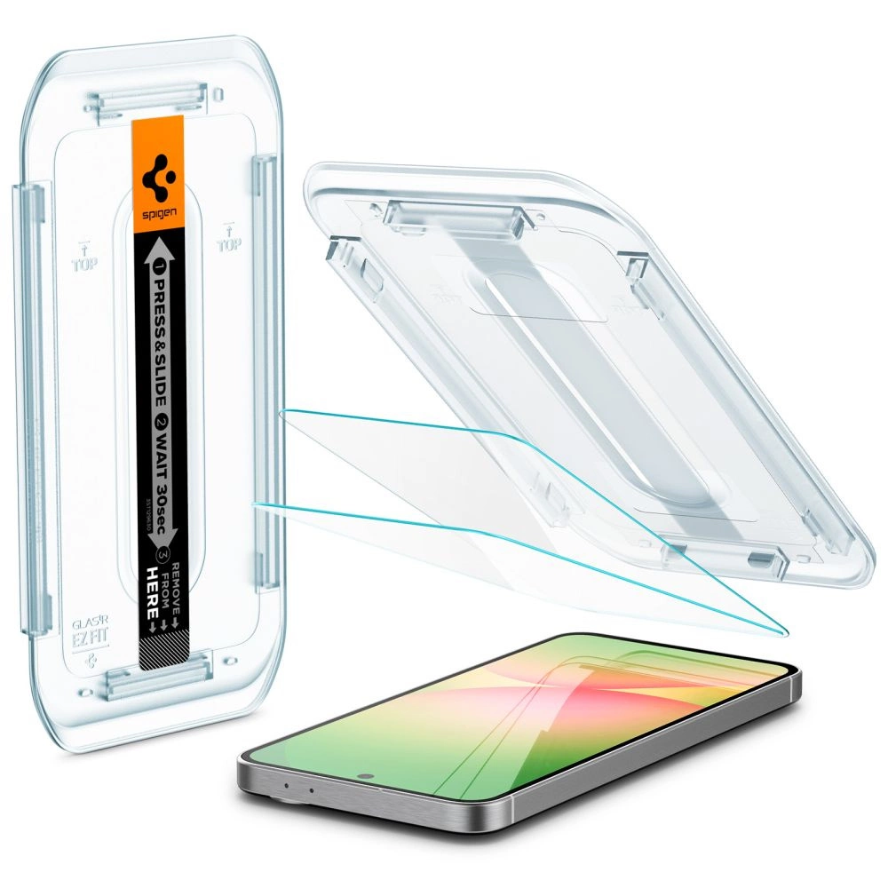 Spigen Glas.tR EZ Fit Tempered Glass for Samsung Galaxy S24 FE (2 pcs.)eng