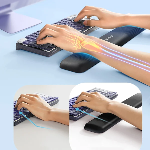 Ugreen LP699 Ergonomic Keyboard Pad - Blackeng
