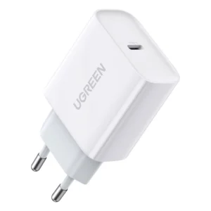 Ugreen USB charger Power Delivery 3.0 Quick Charge 4.0+ 20W 3A white (60450)eng