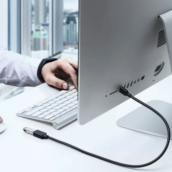 Ugreen USB-A (male) - USB-A (female) adapter extension cable USB 3.0 5Gb/s 0.5m black (US129)eng