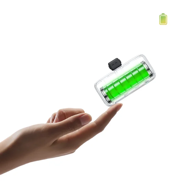 Ugreen PB503 5000mAh powerbank with USB-C port and integrated USB-C connector - grayeng