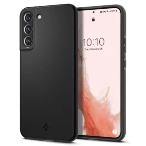 Spigen Thin Fit Case for Samsung Galaxy S22 - Blackeng
