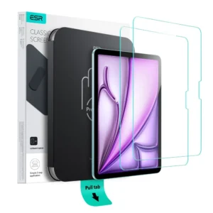 ESR UltraFit Tempered Glass 2-pack for iPad Air 13" 1 / 2 (2024 / 2025)eng